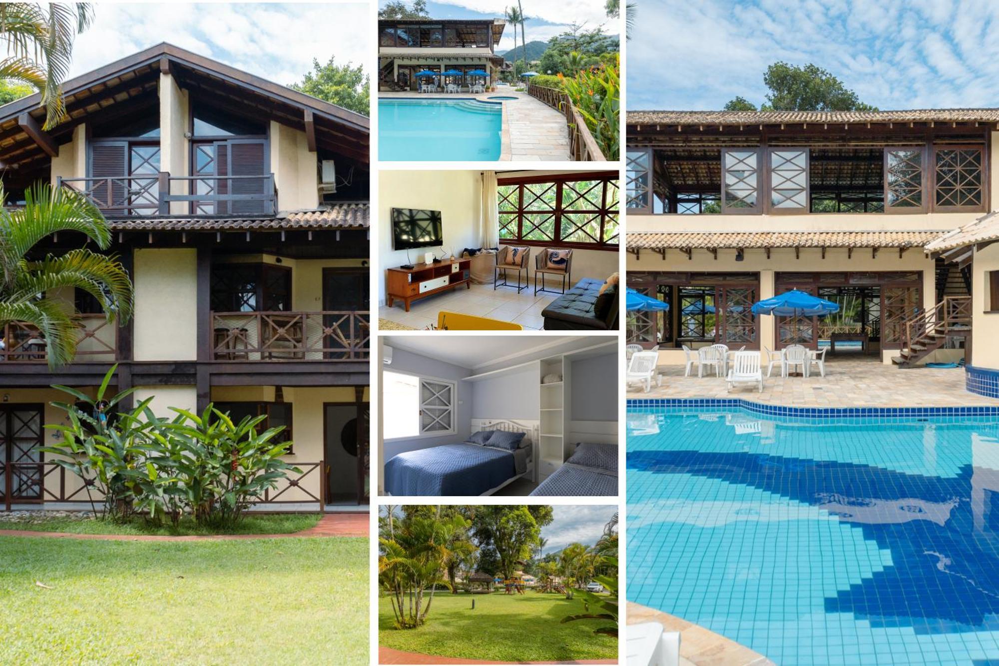 Flats De 1 E 2 Dorm A 50M Da Praia Maresias - Cond Lazer Completo 외부 사진